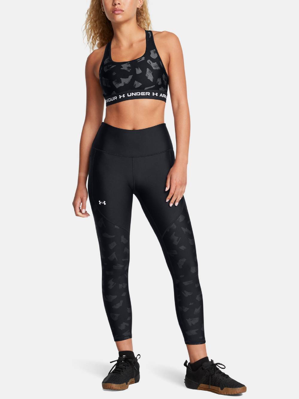 Under Armour Tech Print Panel Ankle Leg Legging Flash Sale