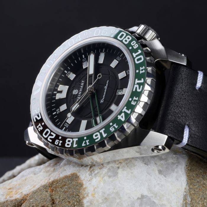 Steinhart TRAVELLER GMT green Taucheruhr Saisonale Angebote