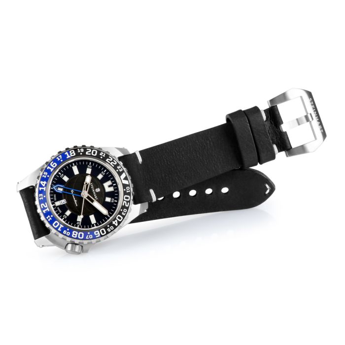 Steinhart TRAVELLER GMT blue Taucheruhr Räumungsverkauf