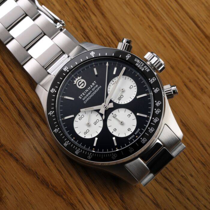 Steinhart Ocean One Vintage Chronograph II black Tägliche Deals