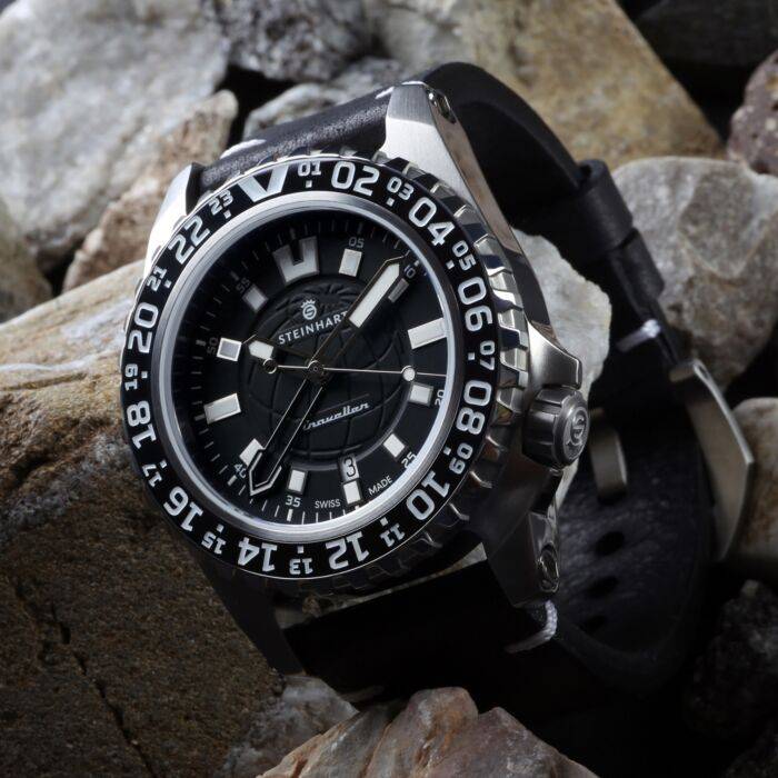 Steinhart TRAVELLER GMT black Taucheruhr Letzter Tag