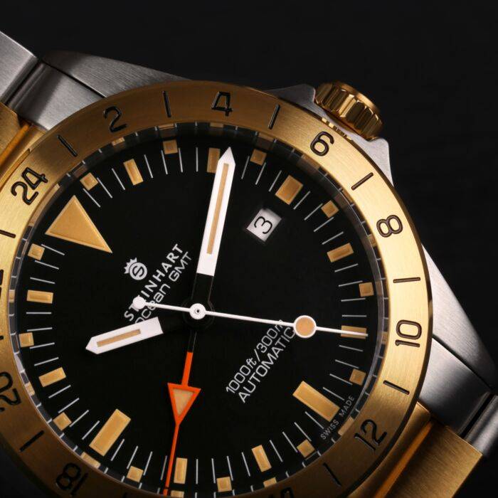 Steinhart Ocean One vintage GMT two-tone Bis zu 60% Rabatt