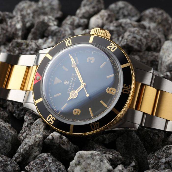 Steinhart Ocean One Vintage two-tone Taucheruhr Bis zu 55% Rabatt