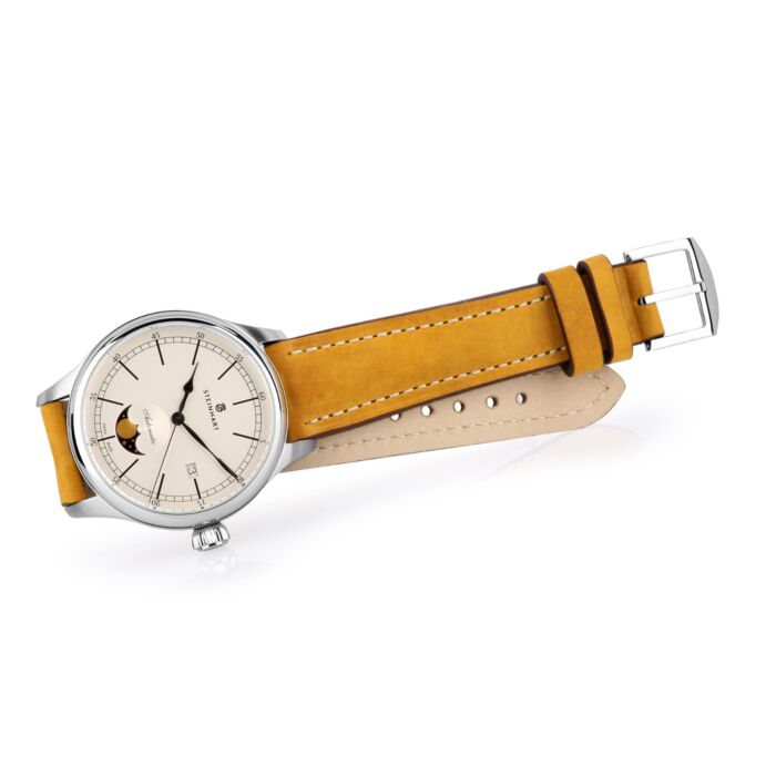 Steinhart MARINE Mondphase silver Begrenzt auf 3 Tage