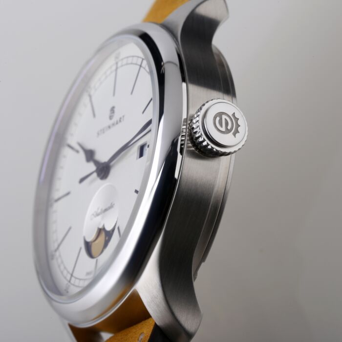 Steinhart MARINE Mondphase silver Begrenzt auf 3 Tage