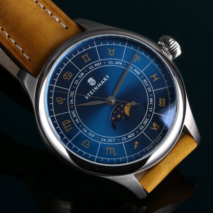 Steinhart Marine 42 Moon Phase Zodiac Black Friday Preise