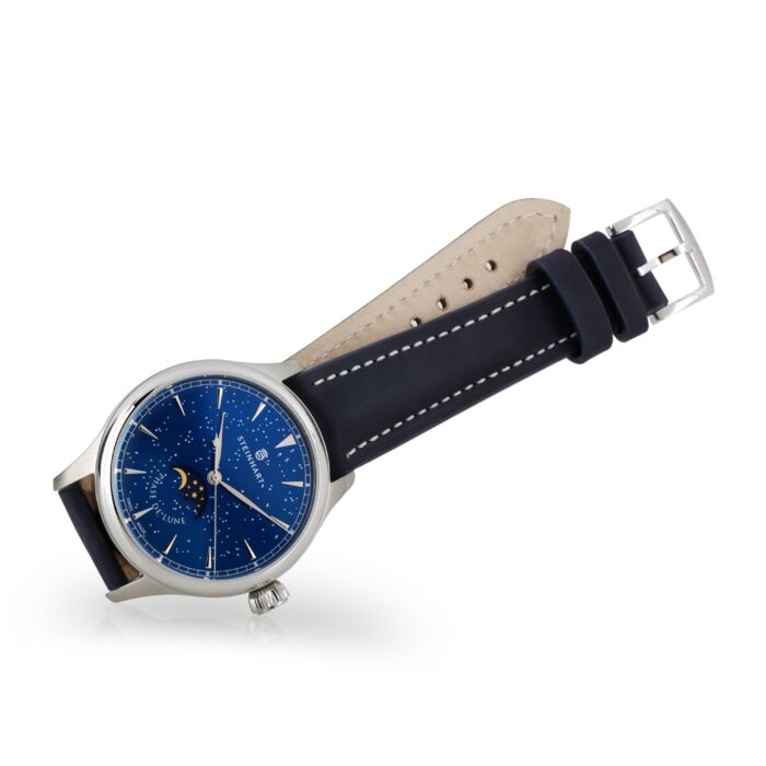 Steinhart Marine 42 Moon Phase Starry Night Im Verkauf