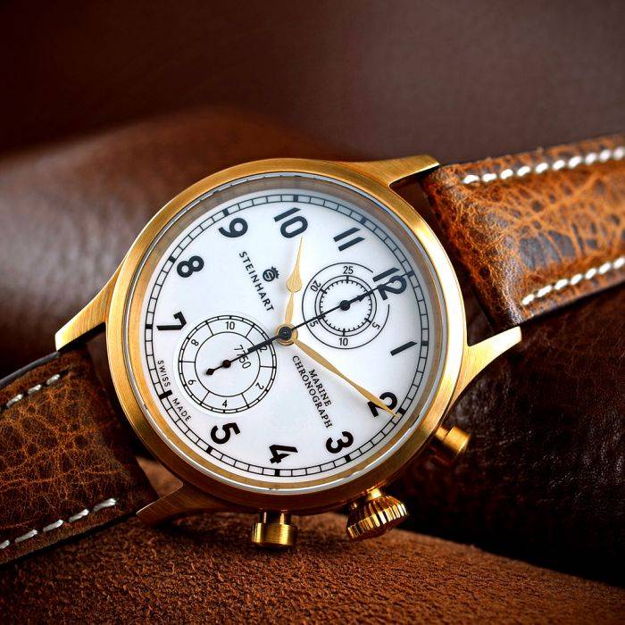 Steinhart Marine-Chronograph Bronze Premium Auslauf