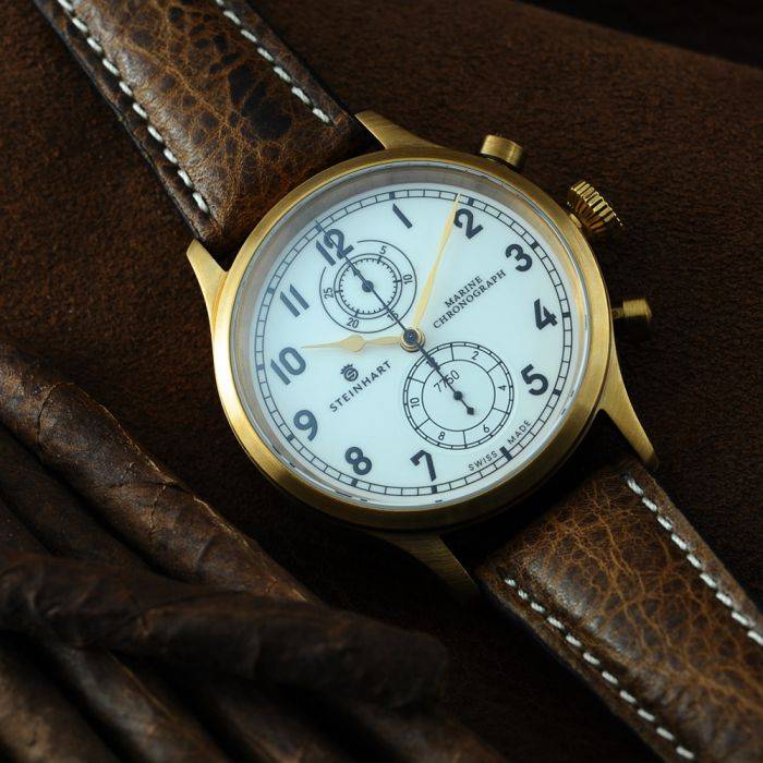 Steinhart Marine-Chronograph Bronze Premium Auslauf