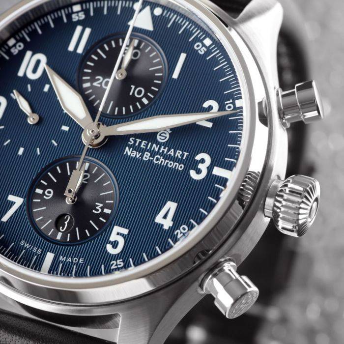Steinhart NAV.B-CHRONO 42 CLASSIC A-TYPE BLUE Preisnachlass