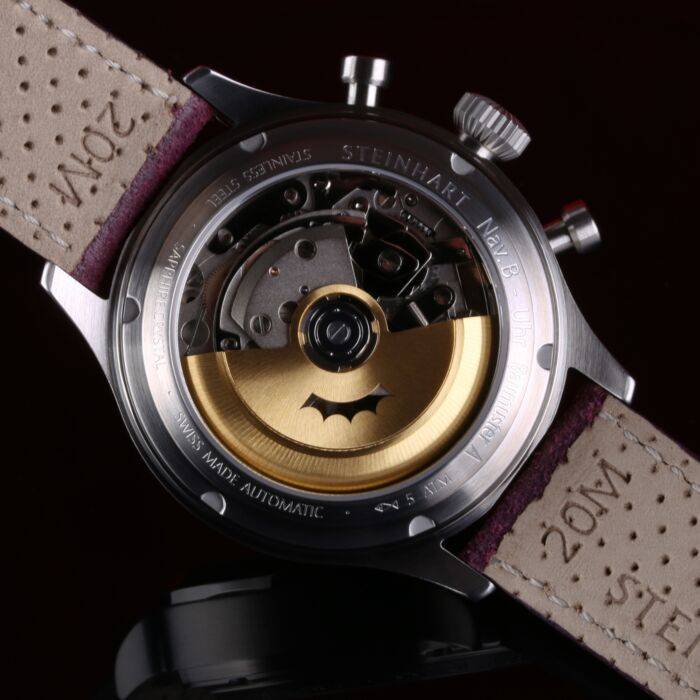 Steinhart Pilot Chronograph 42 red SUMMER EDITION Saisonschlussverkauf
