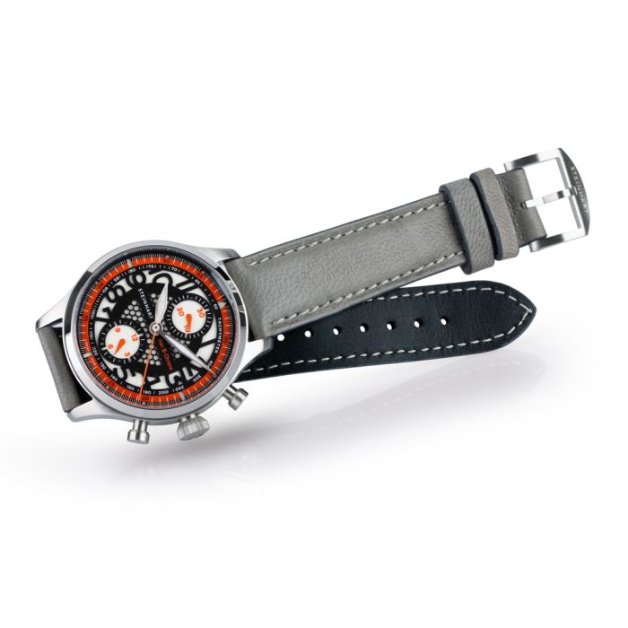 Steinhart NAV.B-CHRONO 42 SKELETON orange Muttertagsangebot