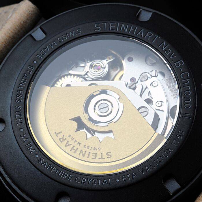 Steinhart Nav B Chrono II Black DLC Vatertagsangebot