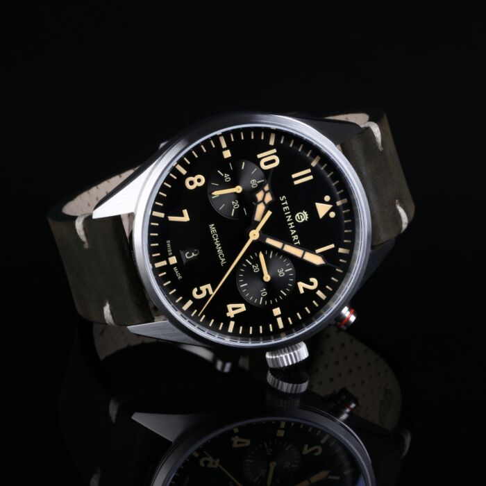 Steinhart NAV.B - Monopusher 42 BLACK Jubiläumsangebot