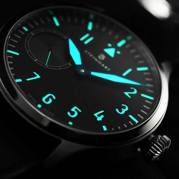 Steinhart Nav B-Uhr 47 ST1 Premium GOLD Tiefpreis
