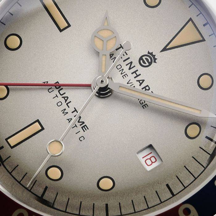 Steinhart Ocean One vintage Dual Time premium Taucheruhr Sonderangebot der Fabrik