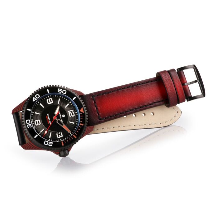 Steinhart Ocean 2 premium Carbon Red Taucheruhr Saisonschlussverkauf