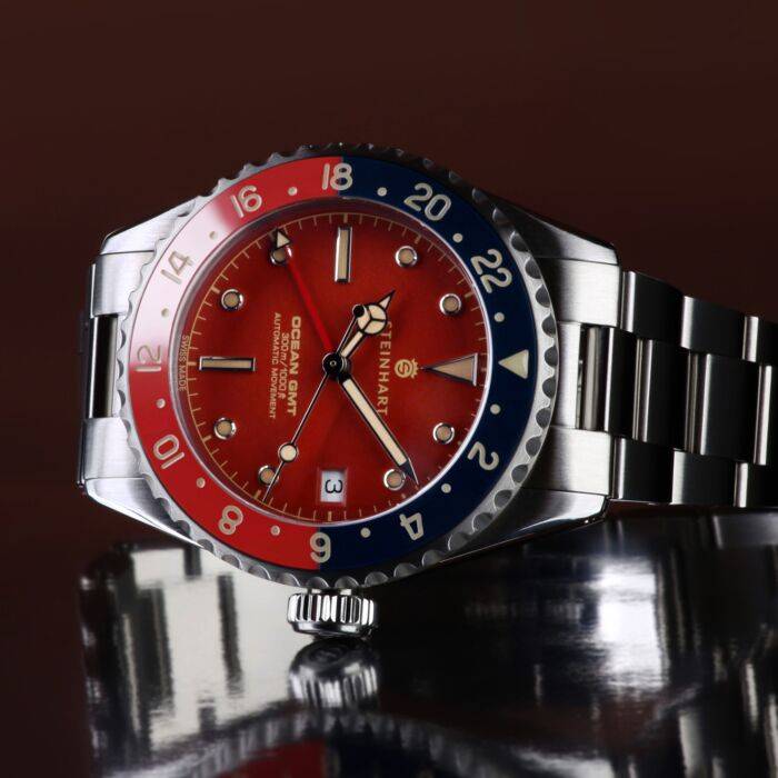 Steinhart Ocean 39 vintage GMT premium red ceramic Black Friday
