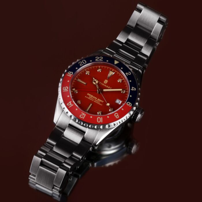 Steinhart Ocean 39 vintage GMT premium red ceramic Black Friday