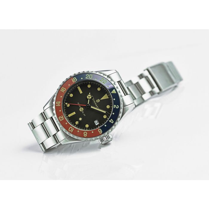 Steinhart Ocean 39 vintage GMT premium BLUE-RED Ceramic Cyber Monday