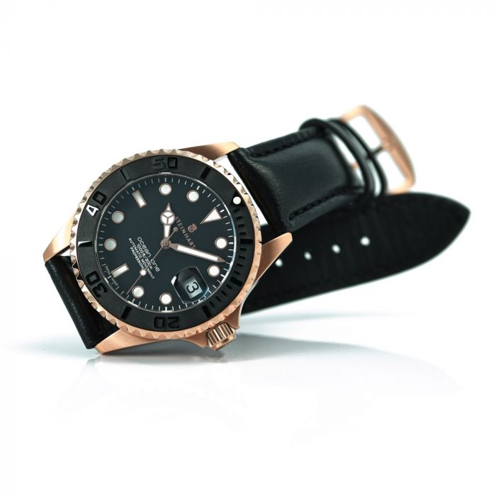 Steinhart Ocean 39 PINK-GOLD Ceramic Taucheruhr Osterangebot