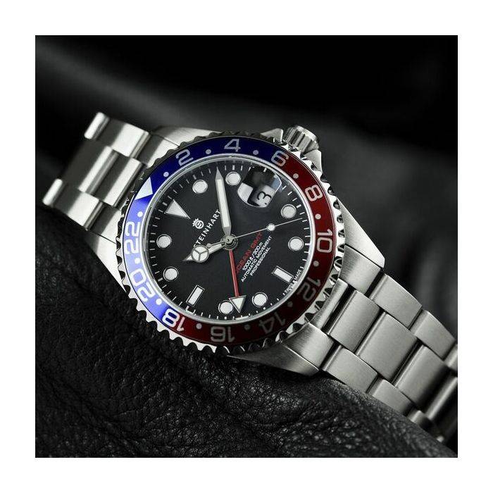 Steinhart Ocean 39 GMT BLUE-RED Taucheruhr Top Angebot