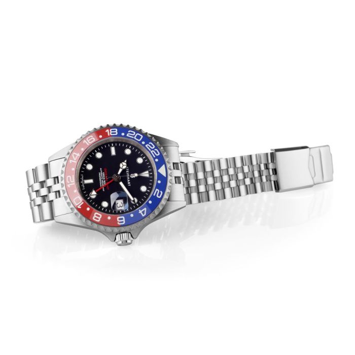 Steinhart Ocean One GMT BLUE-RED. 2 Ceramic Taucheruhr Zeitlich begrenztes Angebot