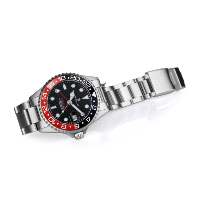 Steinhart Ocean 39 GMT BLACK-RED Ceramic Taucheruhr Exklusive Angebote