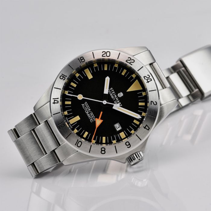 Steinhart Ocean One vintage GMT Taucheruhr Sonderangebote