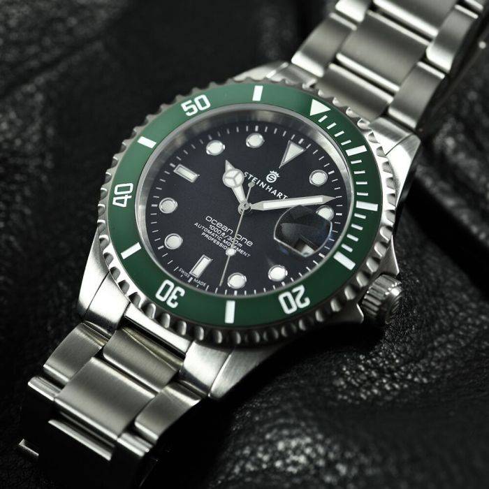 Steinhart Ocean 39 GREEN Ceramic Taucheruhr Riesige Ersparnisse