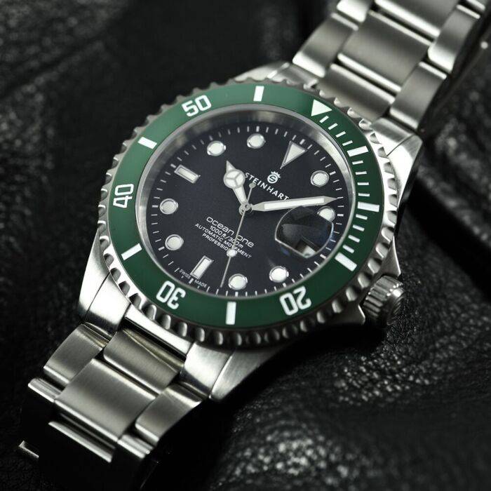 Steinhart Ocean One GREEN Ceramic Taucheruhr Begrenzte Freigabe