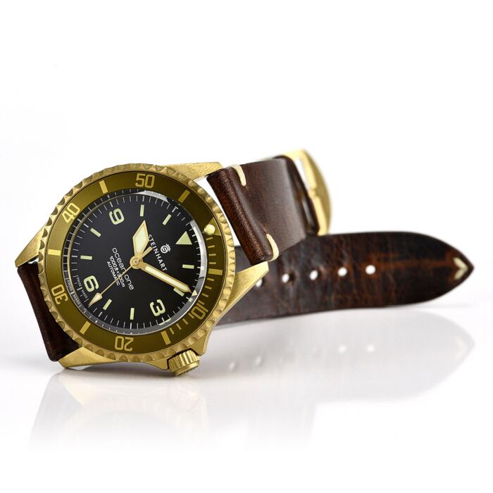 Steinhart Ocean One Bronze LIGHT-BROWN Taucheruhr Letzter Tag