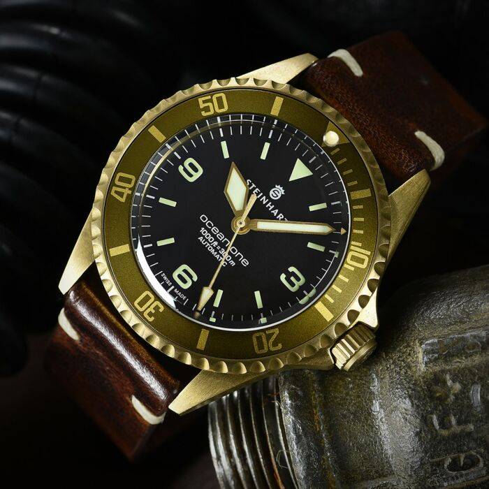 Steinhart Ocean One Bronze LIGHT-BROWN Taucheruhr Letzter Tag