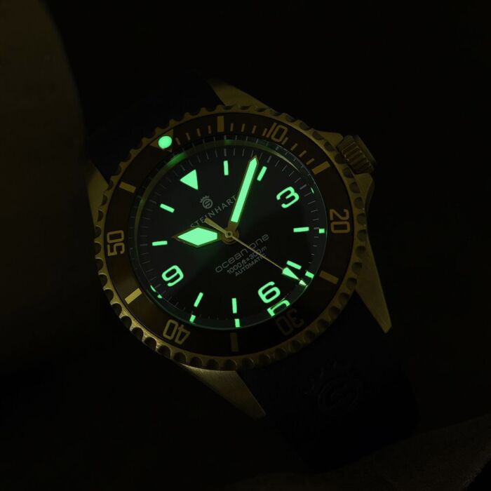 Steinhart Ocean One Bronze DARK-BROWN Taucheruhr Bis zu 50% Rabatt