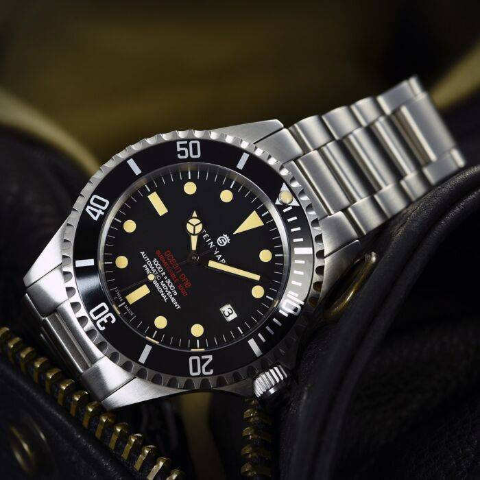 Steinhart Ocean One vintage RED Taucheruhr Bis zu 60% Rabatt