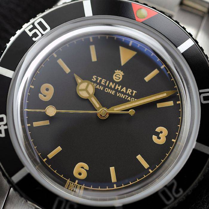 Steinhart Ocean One Vintage Taucheruhr Sonderangebot der Fabrik