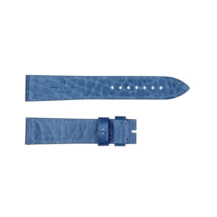 Steinhart Lederband blau 20mm Größe M zollfrei