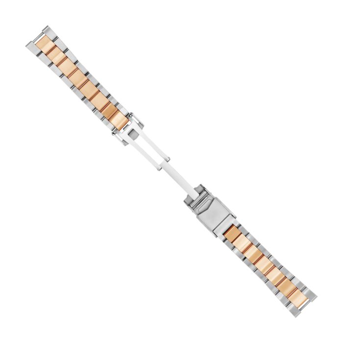 Steinhart Stahlband für Ocean One Two-Tone 22/18 ohne Bandanstöße Kostenloser Versand