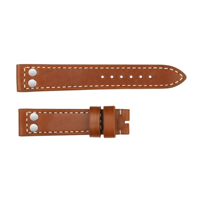Steinhart Lederband braun mit Nieten Größe L Günstig kaufen