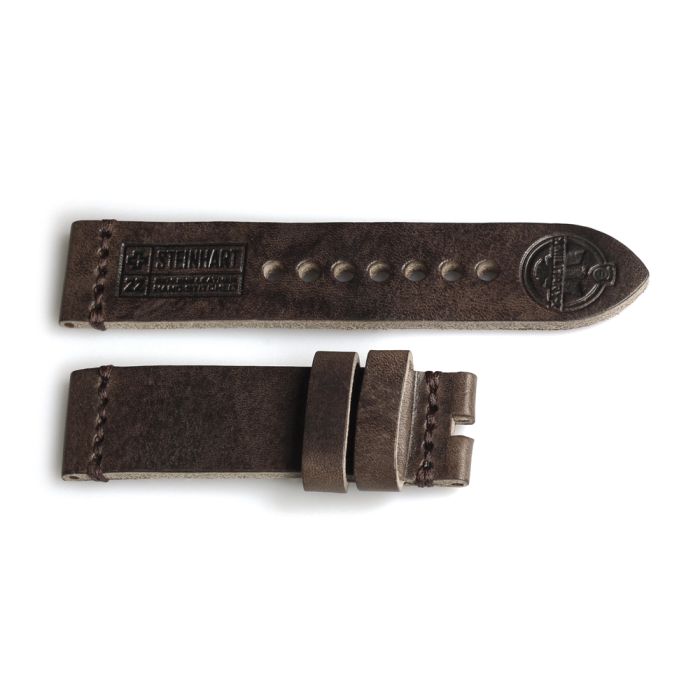 Steinhart Lederband Military vintage braun Größe L Blitzverkäufe