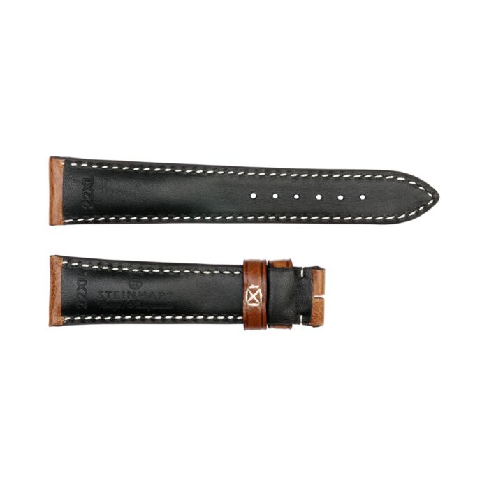 Steinhart Lederband braun für Flight Timer White Größe L Exklusivangebot