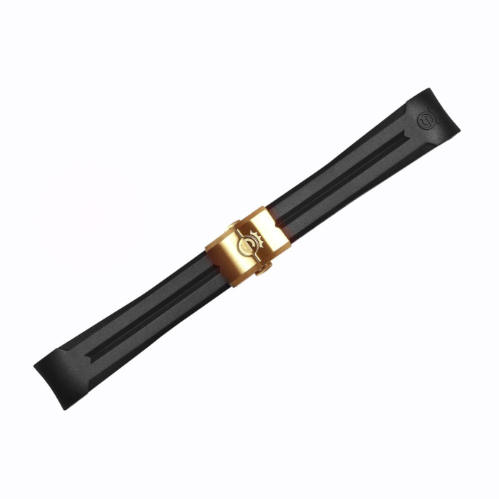 Steinhart Kautschukband neu 22x18 mm für Ocean 42 mit Schließe pink gold Valentinstagsangebot