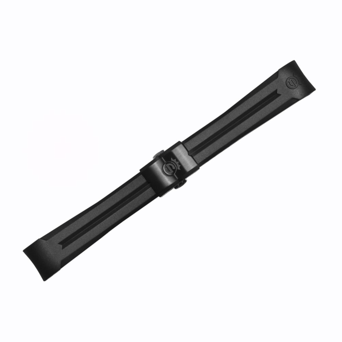 Steinhart Kautschukband neu 20x16 mm für Ocean 39 mit Schließe Black DLC Fabrikladen